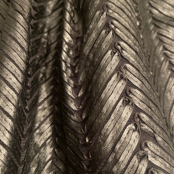 I. MADELINE WOMENS size Large Black Ribbon skirt streetwear whimsigoth - Picture 4 of 7